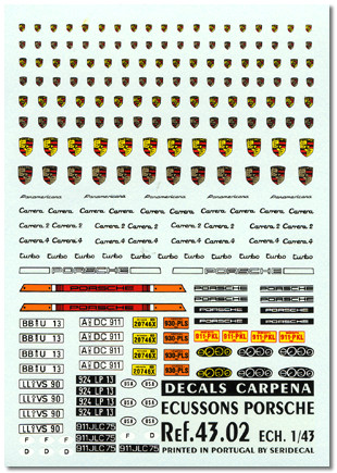 CARPENA Badges Porsche